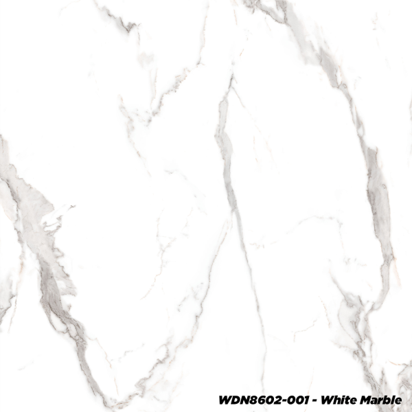 WHITE MARBLE WDN-8602-001 610X305X8MM 1,116 m² Paket WHITE MARBLE WDN-8602-001 610X305X8MM 1,116 m² Paket